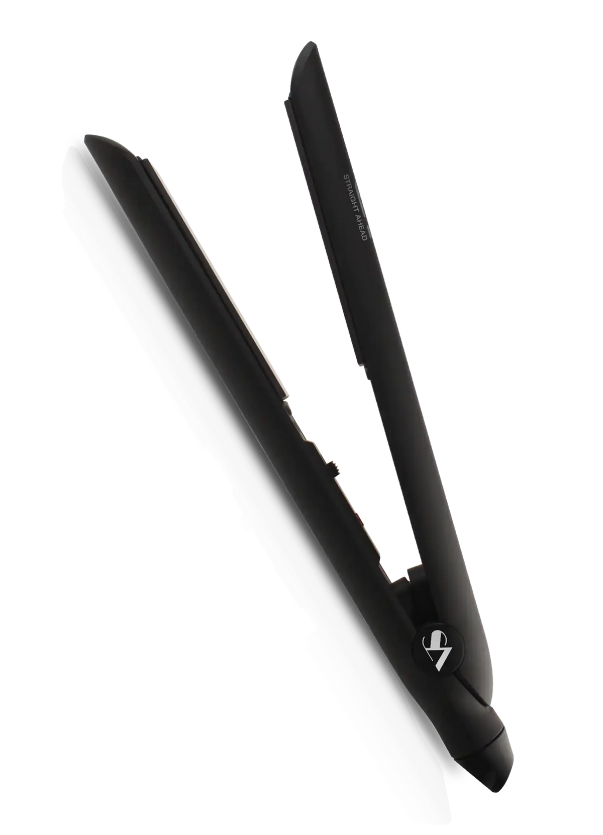 0.9" Ceramic Portable Straightener in Black